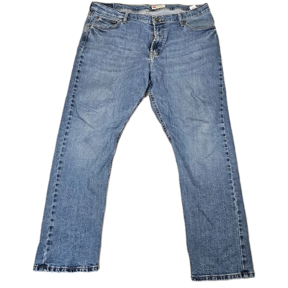 Wrangler Athletic Fit Jeans Mens 38x30 Stretch Denim Blue‎ Pants